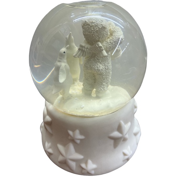 Dept. 56 Snowbabies Snow Globe Musical Waterglobe "Jingle Bells" Retired A12 - Picture 3 of 6